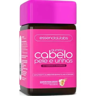 GUMMY CABELO PELE E UNHAS - 60 CAPSÚLAS - Beleza de dentro pra fora