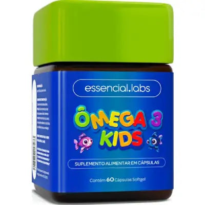 ÔMEGA 3 KIDS - 60 CAPSÚLAS - Crescimento e foco infantil