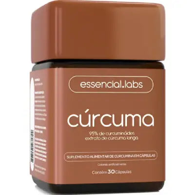 CÚRCUMA - 60 CAPSÚLAS - Anti-inflamatório natural