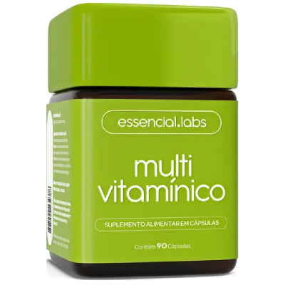 MULTI VITAMÍNICO - 60 CAPSÚLAS - Nutrição completa diária